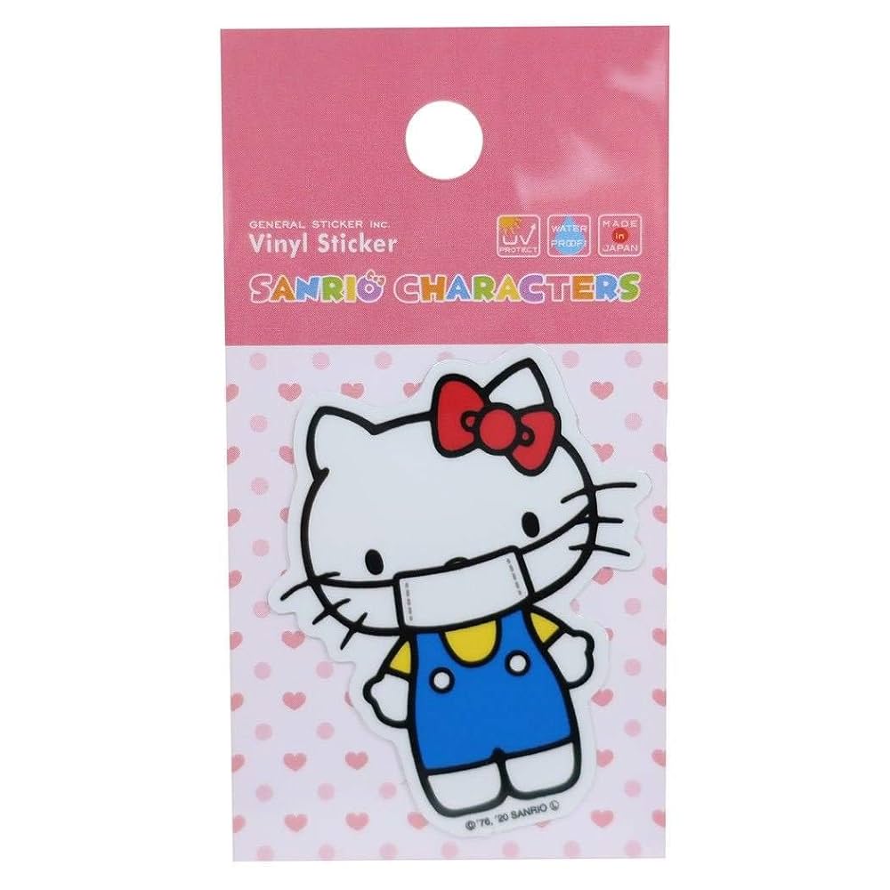 Amazon.co.jp: ハローキティ[防水 ステッカー]ダイカット